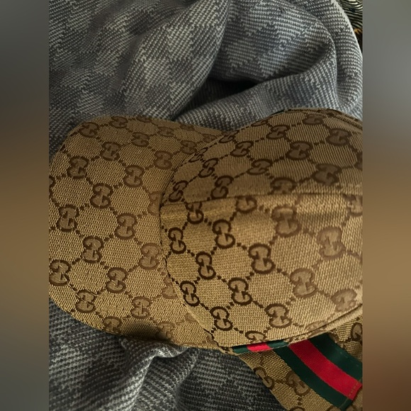 Gucci Brown Patterned Men's Cap - Picture 1 of 2
